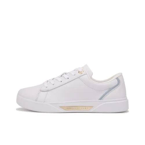 Tommy Hilfiger Low Top Skateboard Shoes Women's White