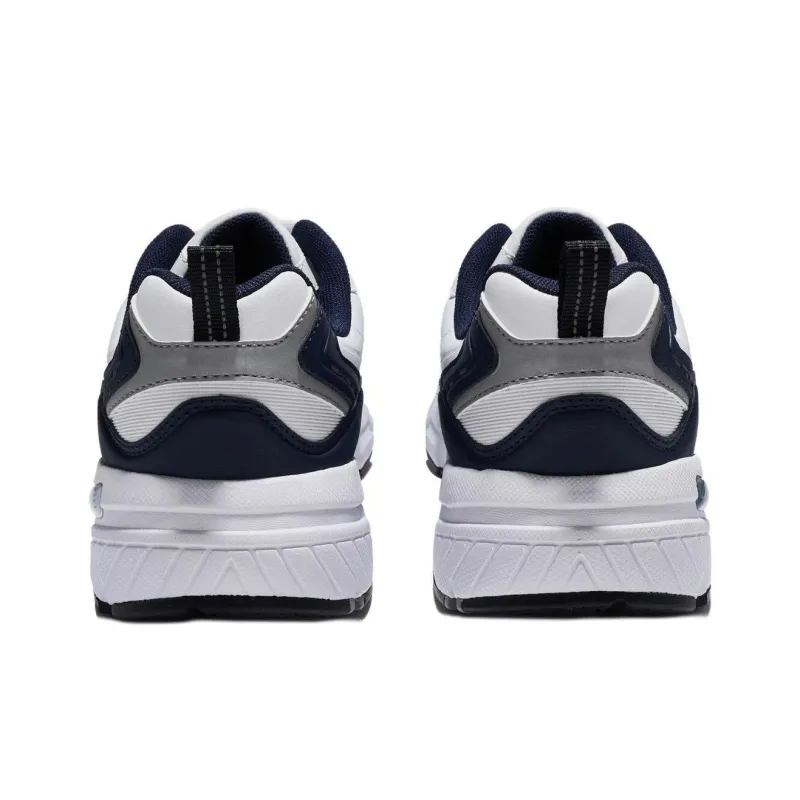 FILA Anti Slip Wear Resistant Low Top Casual Running Shoes Unisex White-4
