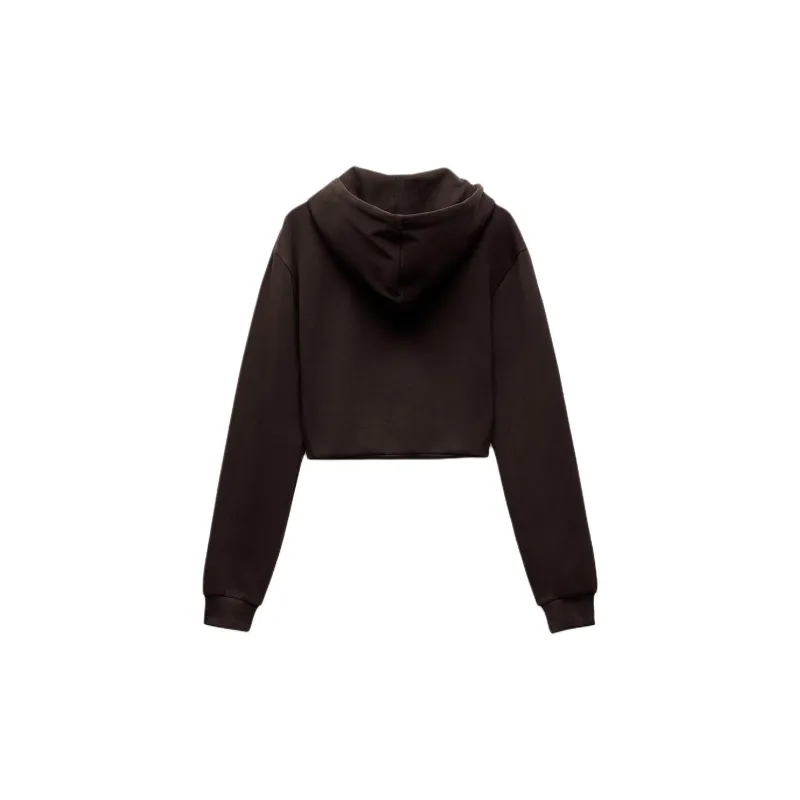 ZARA Sweatshirts Women's Brown-1
