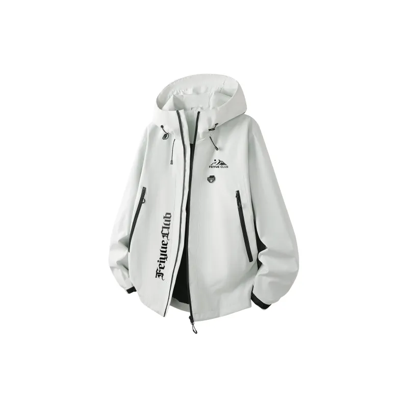 Feiyue Water-Resistant Windproof Warm Cold-Resistant Windbreaker Jacket Unisex-0
