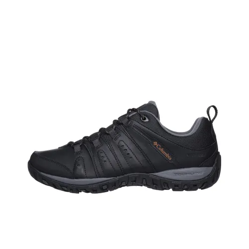 Columbia Cushioned Slip Resistant Water Resistant Warm Low Top Trekking Shoes Men's
