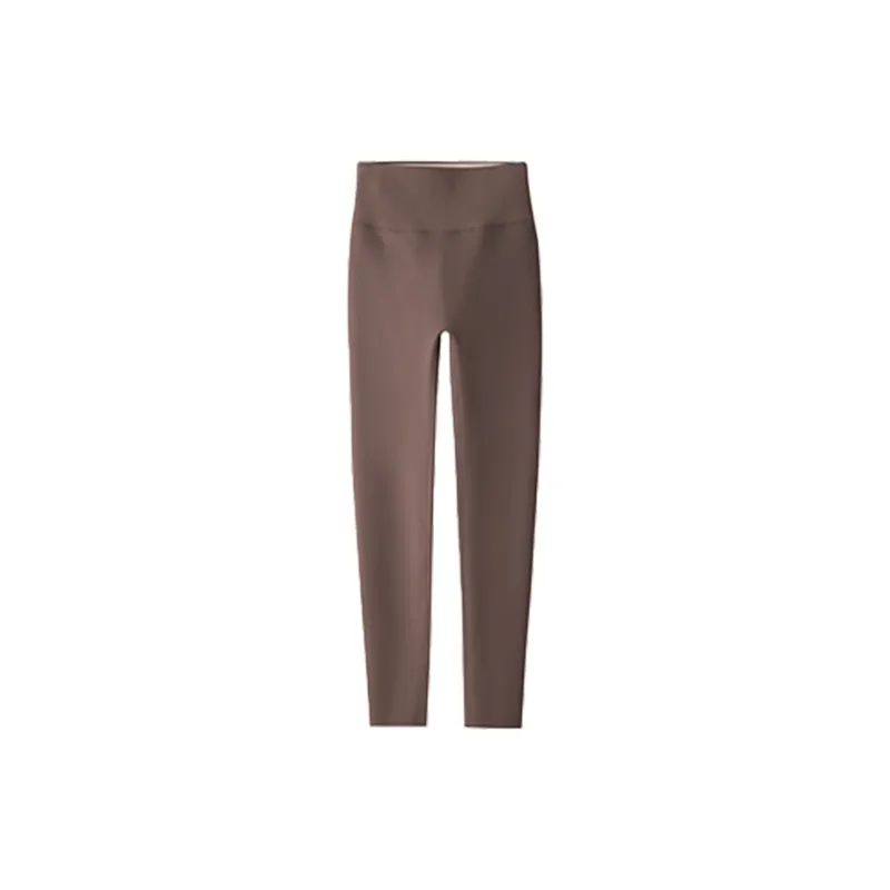 Tonlion High Rise Casual Pants Women's Dark Coffee-1