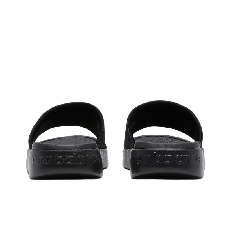New Balance New Balance Korea Slip Resistant Abrasion Resistant Slide Slippers Unisex Black-3