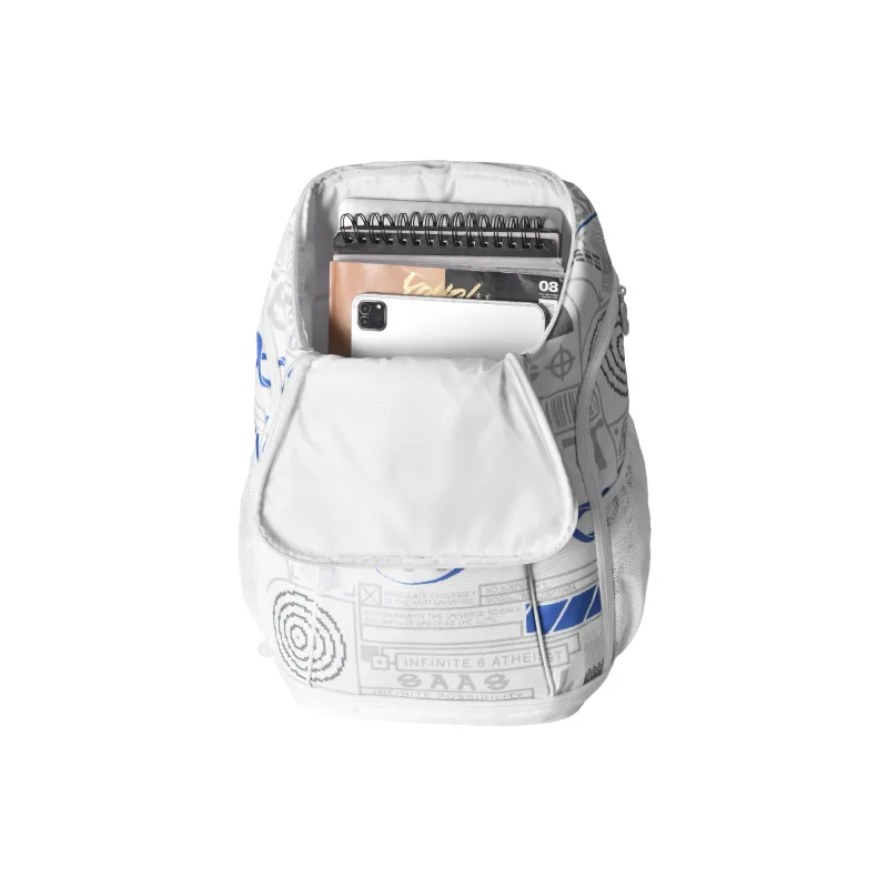 8atheist Polyester Backpack Tubas Unisex White-3