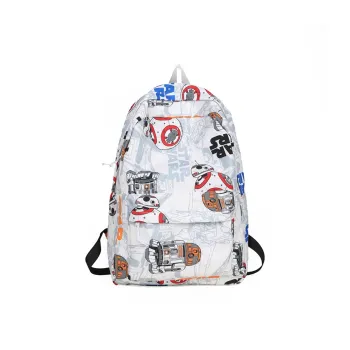 S.REPHEN Nylon Backpack Regular Unisex White & Red/White & Green/Black