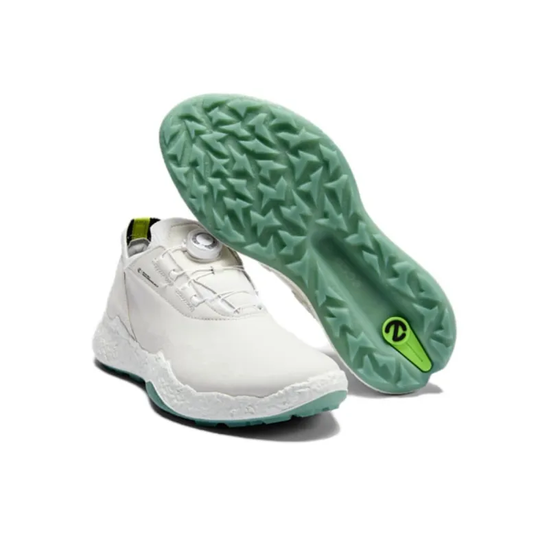 Ecco GOLF BIOM H5 Anti Slip Wear Resistant Low Top Golf Shoes Men's White-3