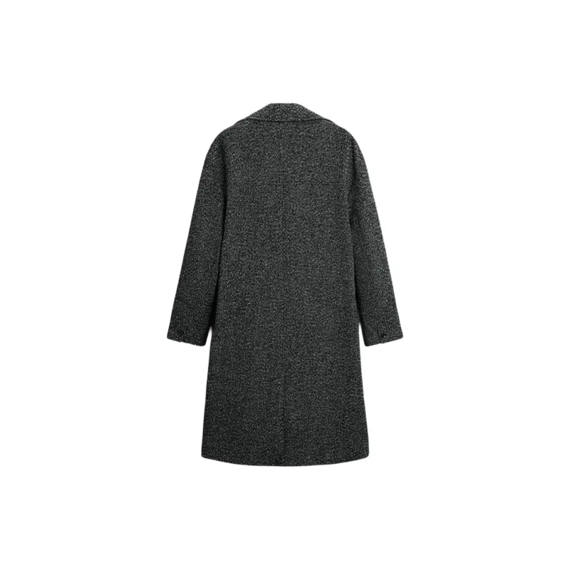 ZARA Coats Men Coal Gray-1