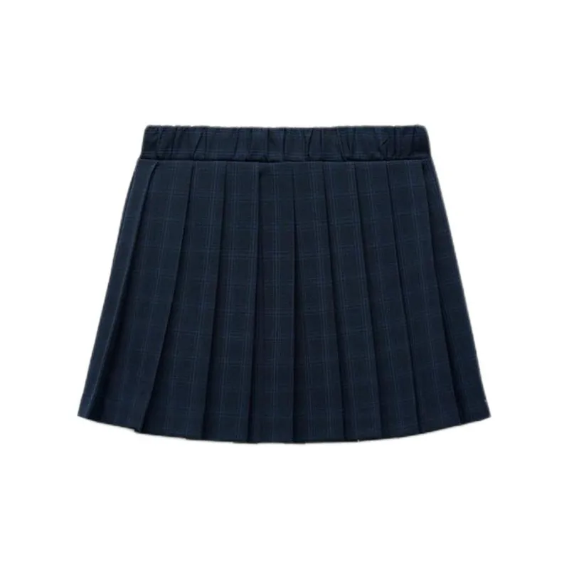 ZARA Trf Casual Short Skirts Women's Blue-1