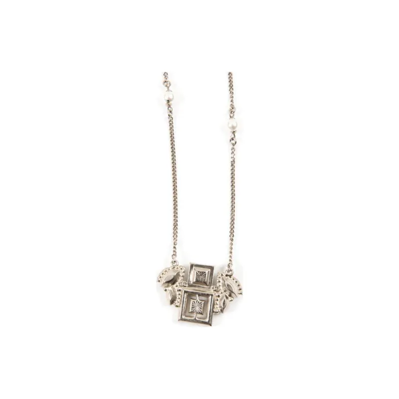 CHANEL 2000s Crystal embellished Necklace-2