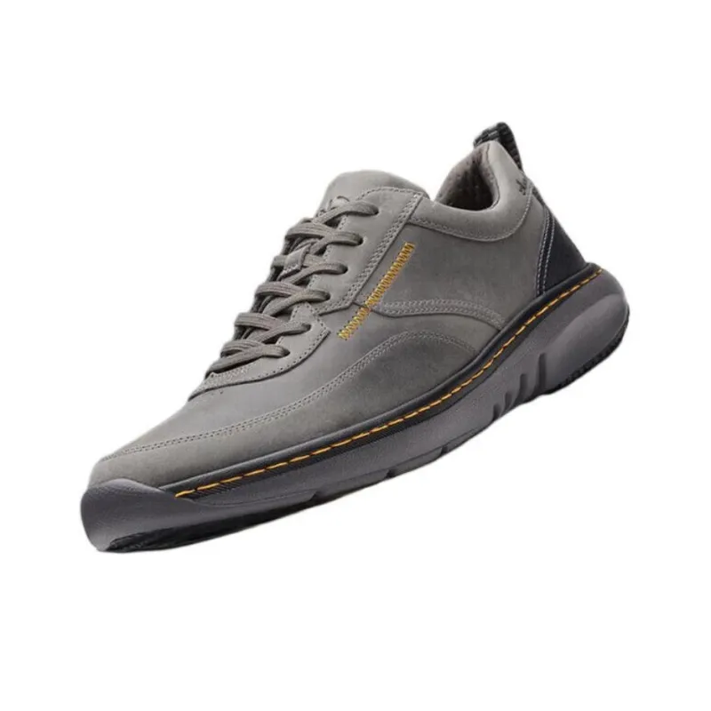 Clarks Artisan Collection Durable Breathable Low Top Casual Shoes Men's Dark Gray-2
