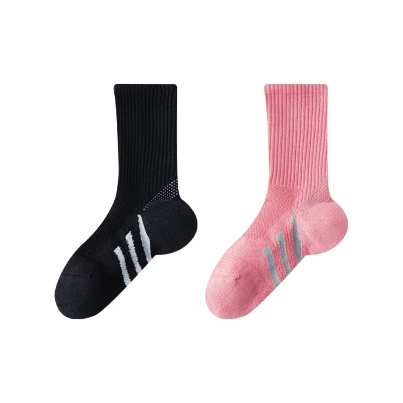 MIIOW Mid Calf Socks Women's 2 Pack-10