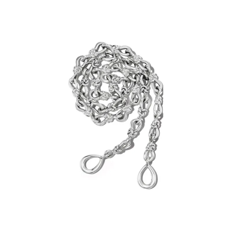 Marla Aaron Large True Lover's Knot Necklace-0