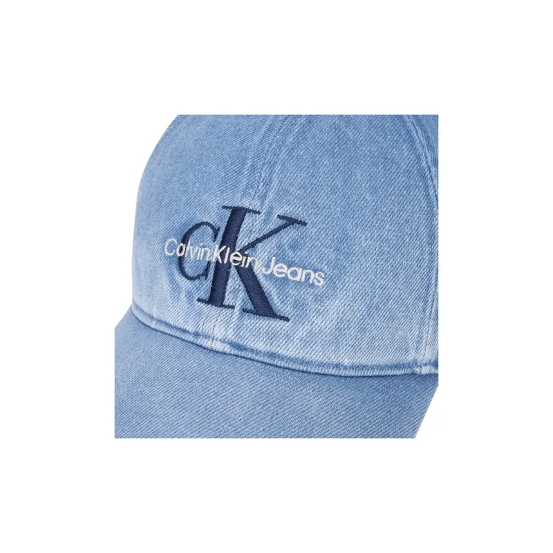 CALVIN KLEIN Cotton Baseball Caps Unisex Blue-2