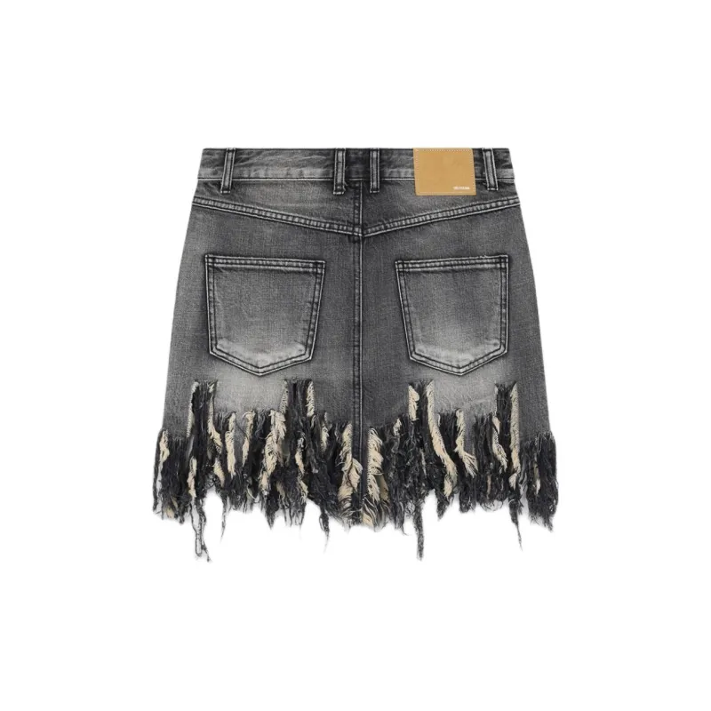 WE11DONE Denim Short Skirts Women's-1