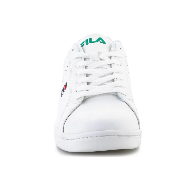 FILA Crosscourt 2 Slip-Resistant Breathable Low-Top Skateboard Shoes Men's White-3