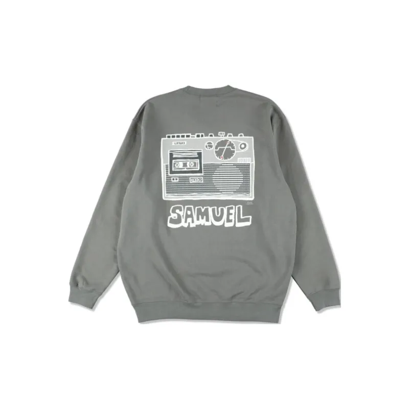 WIND AND SEA SS25 SAMUEL X WDS Sweatshirt Unisex Green-1
