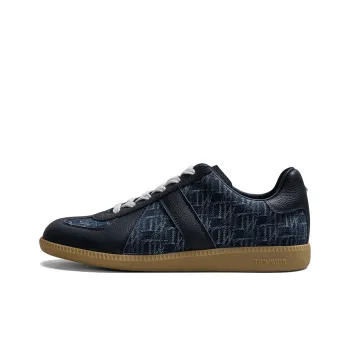 THOM WILLS Casual Versatile Sports Vintage German Army Trainers Low Top Skateboard Shoes Men's