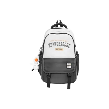 MOK Nylon Backpack Regular Unisex Light Gray/Dark Gray/Black/Red/Khaki