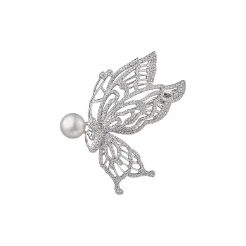CAROMAY Freshwater Pearl Brooches Women's
