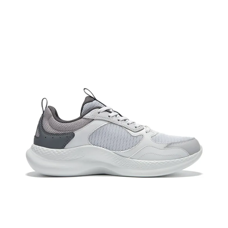 361° Cushioning Lightweight Low Top Casual Running Shoes Men's Gray-1