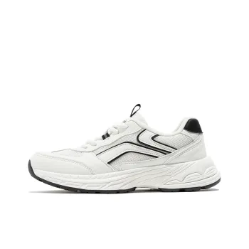 TUOPIN Low Top Chunky Sneakers Women's Beige Black