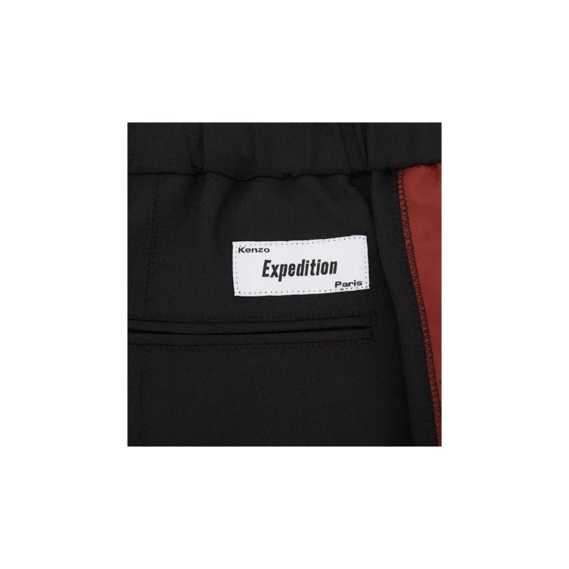 KENZO Casual Pants Men Black-4