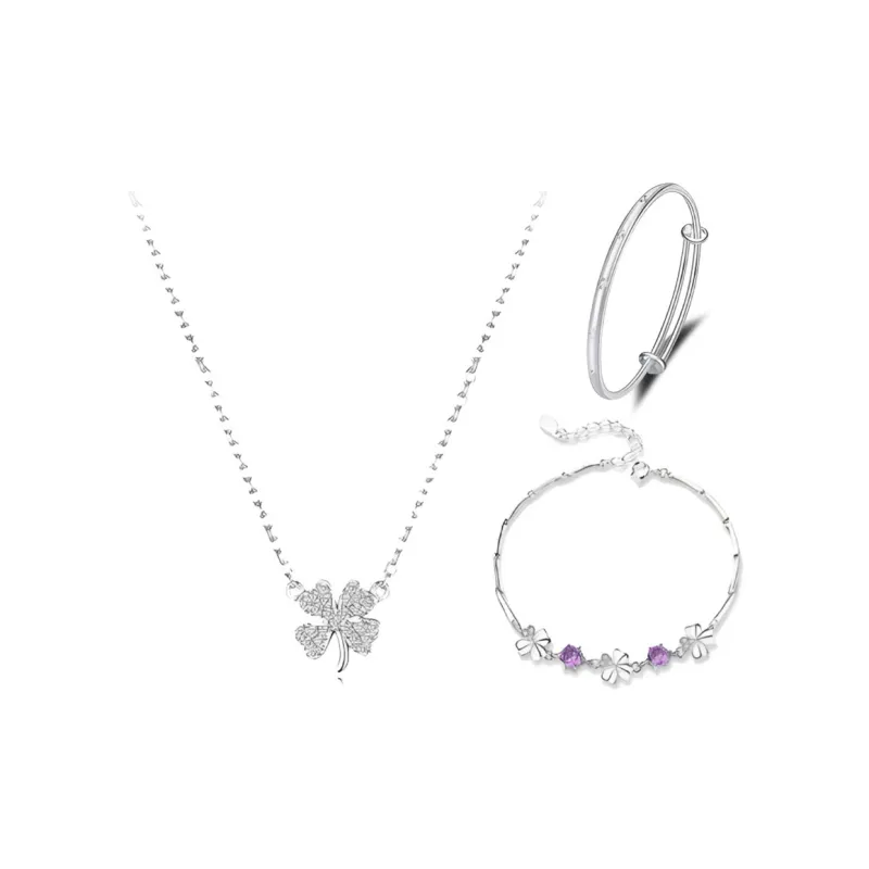 COPI Alloy Synthetic Cubic Zirconia Necklaces Unisex-4