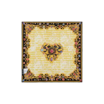 VERSACE JEANS COUTURE Barocco print Silk Scarf