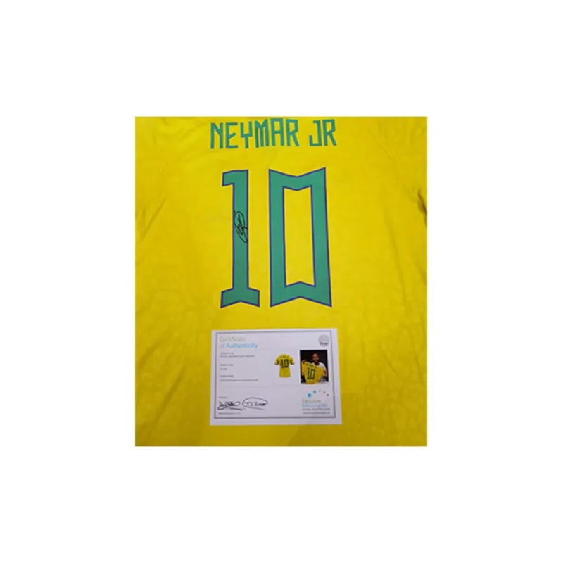 Yi Shot Jersey Brazil Fan Edition Includes EM Certificate Unisex-3