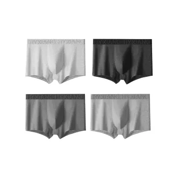 H YXIANG Underpants Men's 4 Pack