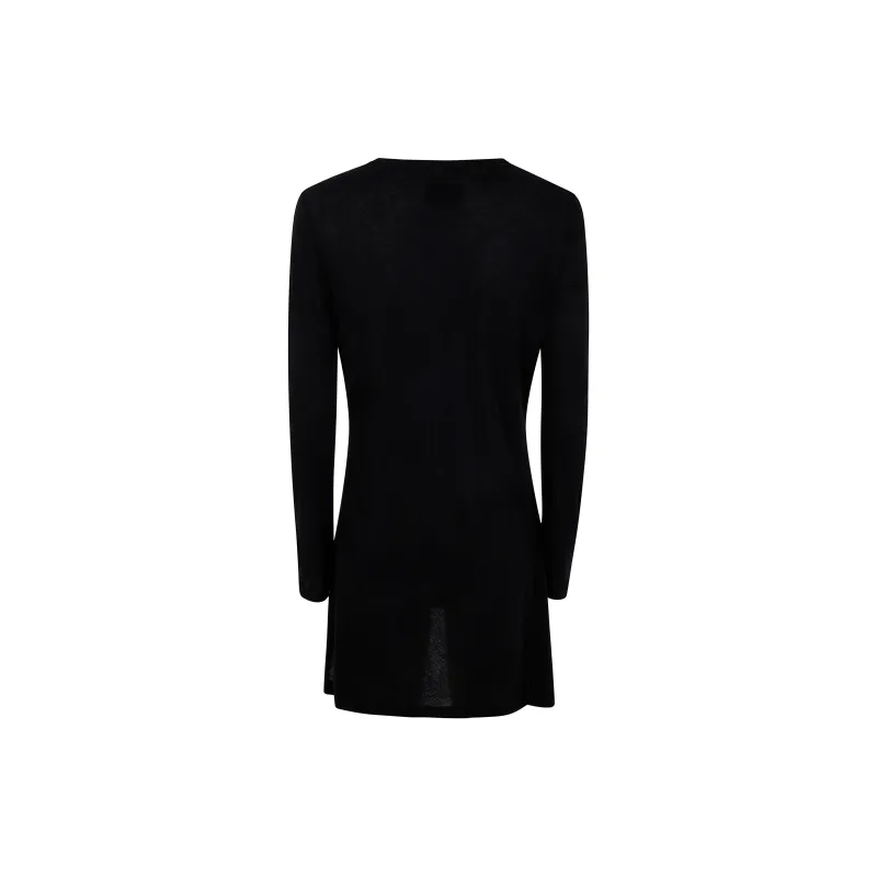 Yohji Yamamoto Printed Long Sleeved Top-1