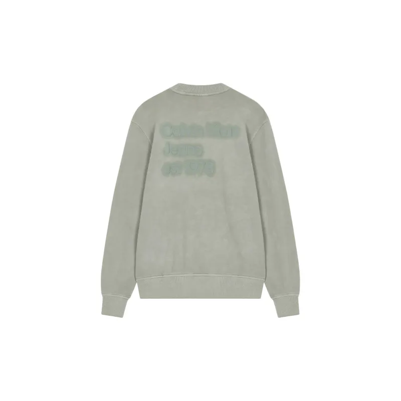 CALVIN KLEIN Sweatshirt Men's Beige Khaki-1