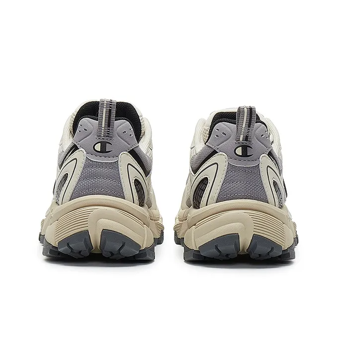 Champion Support Low Top Chunky Sneakers Men's Linen/Wolf Gray-2
