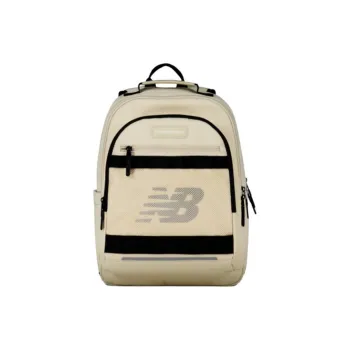 New Balance Fabric Backpack Medium Size Unisex Beige