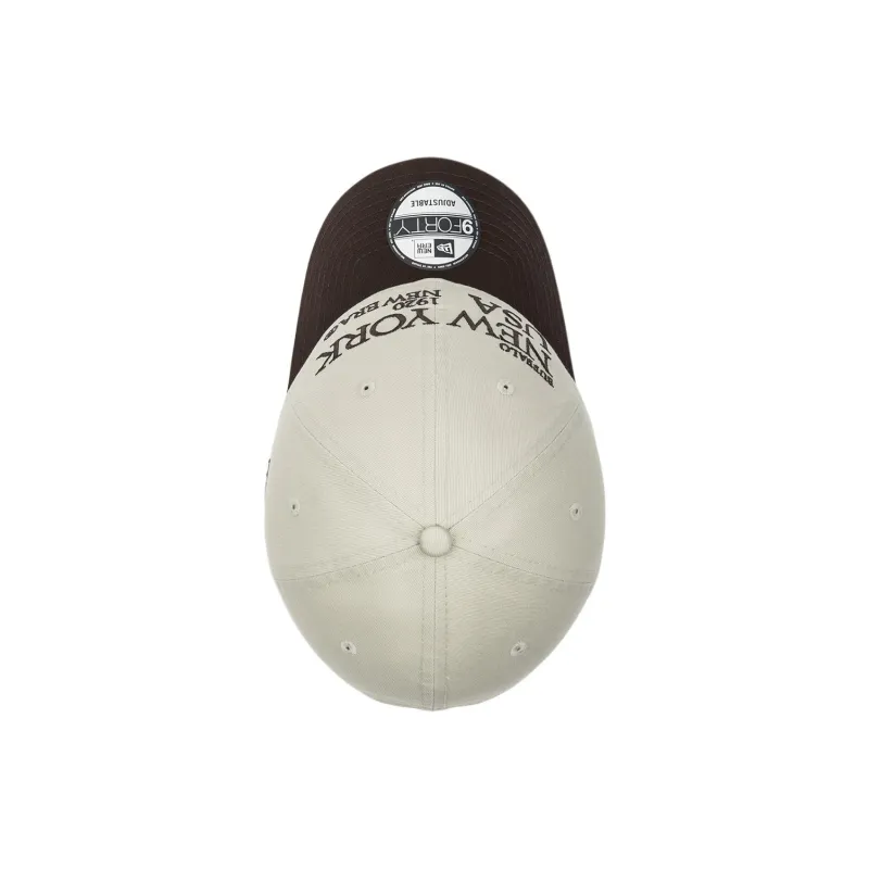 New Era Cotton Baseball Caps Unisex Stone Color-3