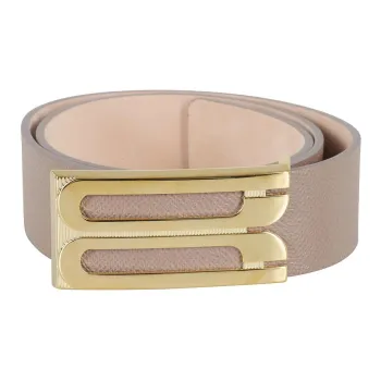 Victoria Beckham Jumbo B Buckled Belt
