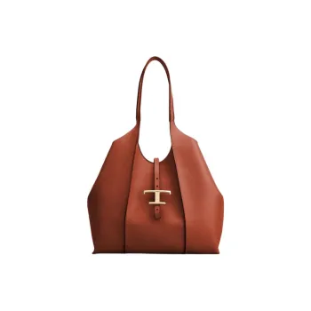 TOD'S Logo Plaque Tote Bag