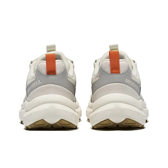 MERRELL Cushioned Slip-Resistant Low-Top Trekking Shoes Men's Milk White Gray-3