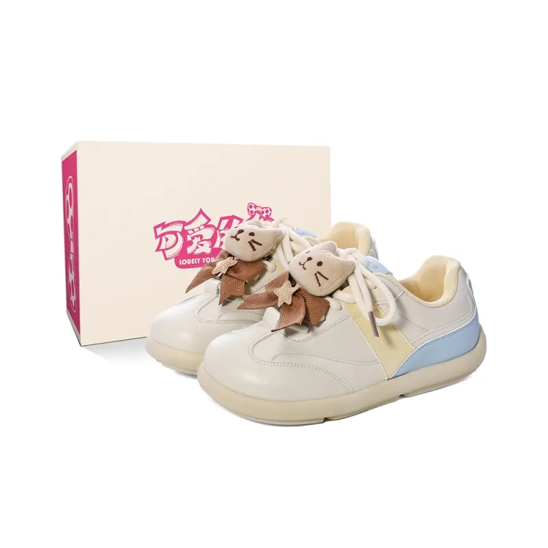 Lovely You Lightweight Wear-Resistant And Slip-Resistant Low-Top Skateboard Shoes Women's-51