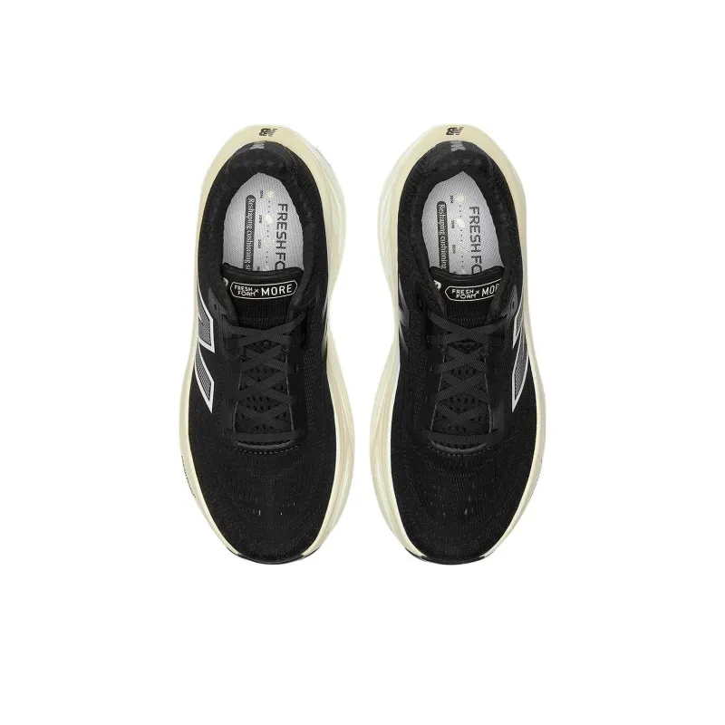 Fresh Foam x New Balance Anti Slip Wear Resistant Low Top Running Shoes Men's Black White D Width-2