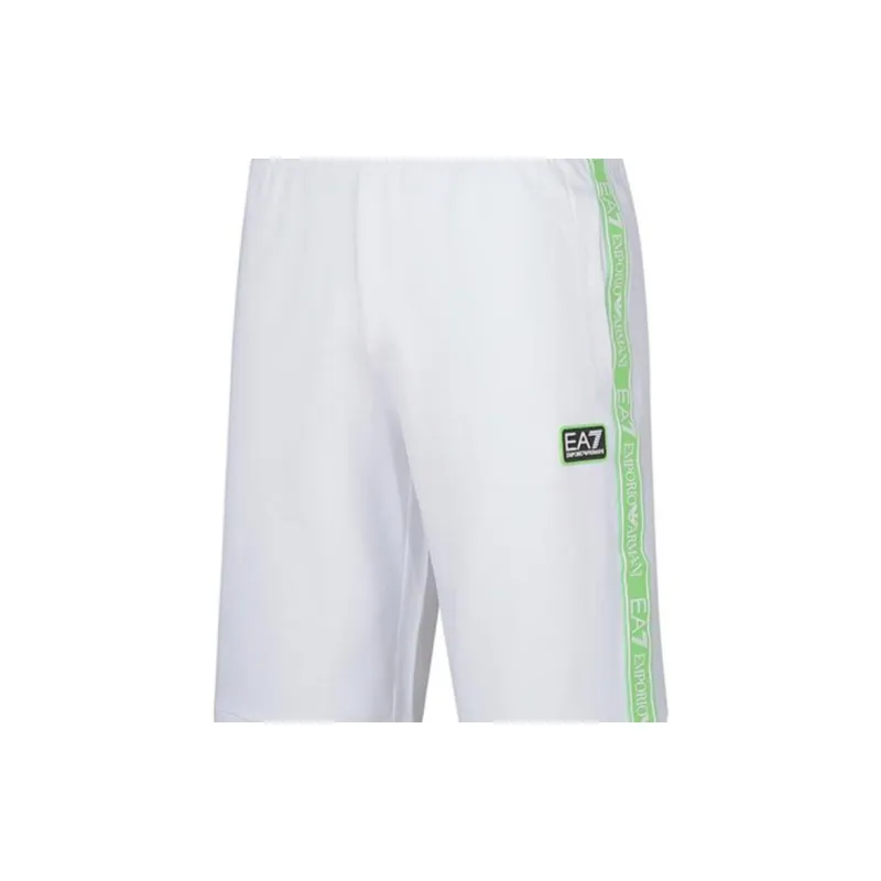 EMPORIO ARMANI Casual Shorts Men White Green-4
