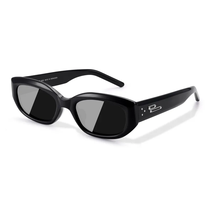 PULAIS TR/Memory Plastic Cat Eye Sunglasses Unisex-1