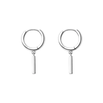 EAR PARTNER 999 Fine Silver Earrings Unisex