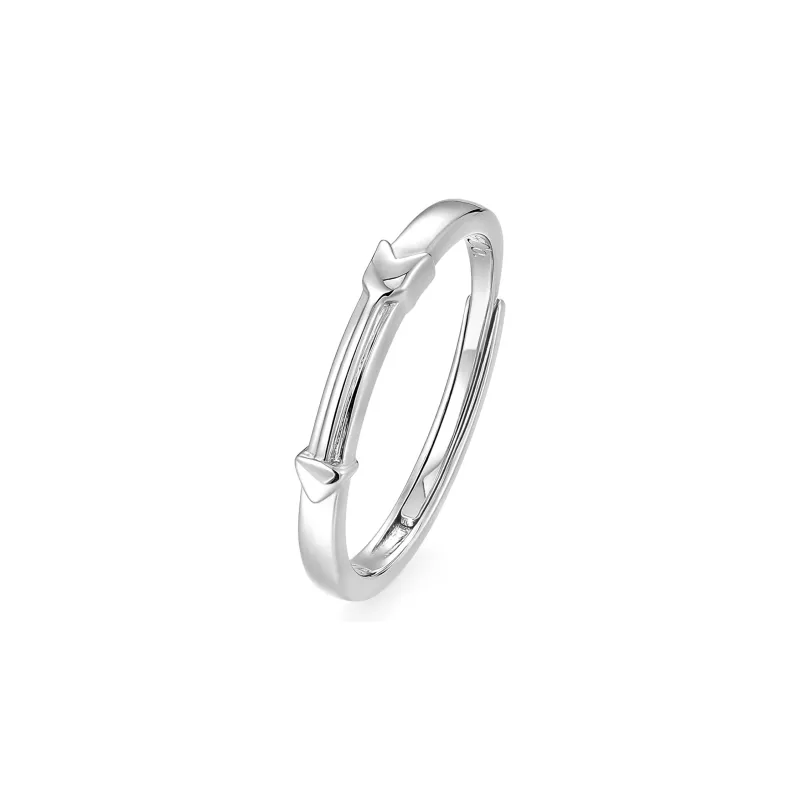 I Do&Co. 925 Sterling Silver Synthetic Cubic Zirconia Rings Unisex-8