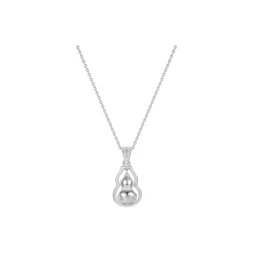 Heart Grass 999 Fine Silver Necklaces Women's