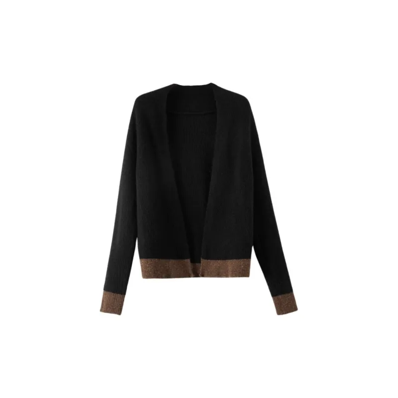 Late White Knitwear Women's Black-1