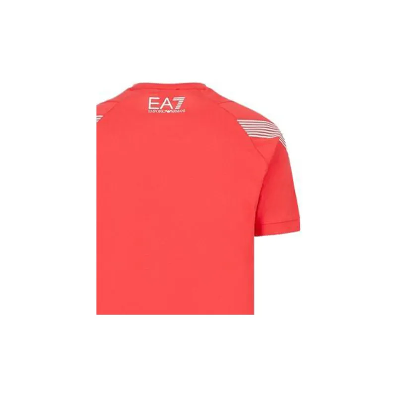 EMPORIO ARMANI T Shirts Men Orange Red-4