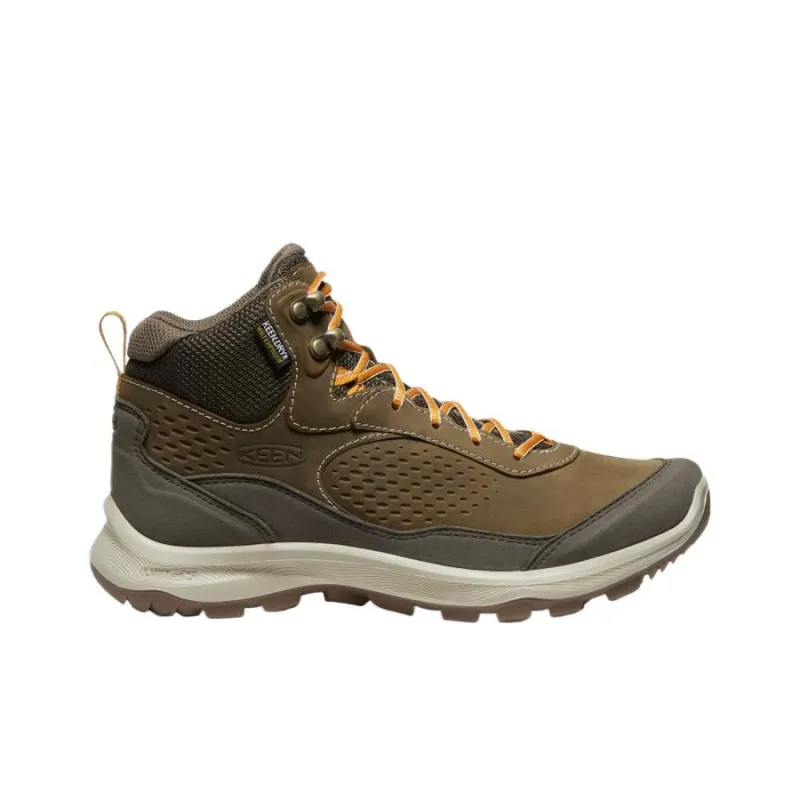 KEEN Terradora Explorer Wear-Resistant High-Top Outdoor Shoes Women's Brown-1