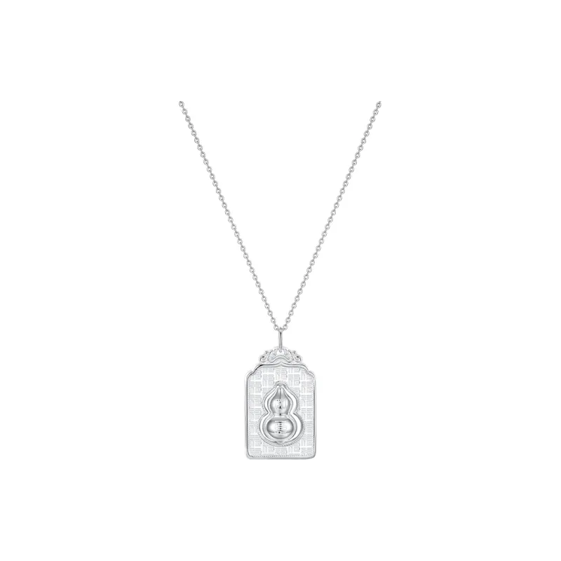 Heart Grass 999 Fine Silver Necklaces Women's-0