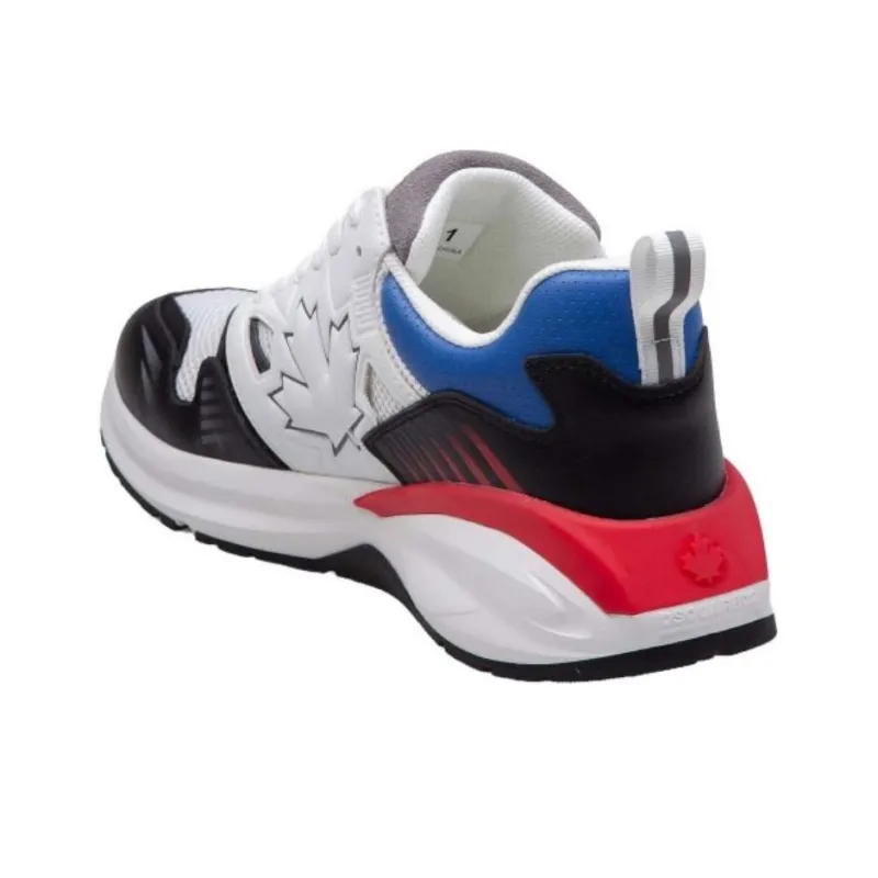 DSQUARED 2 Dash Maple Leaf Quilted Sneakers-3